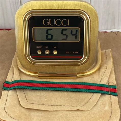 gucci alarm clock|men's gucci watches on sale.